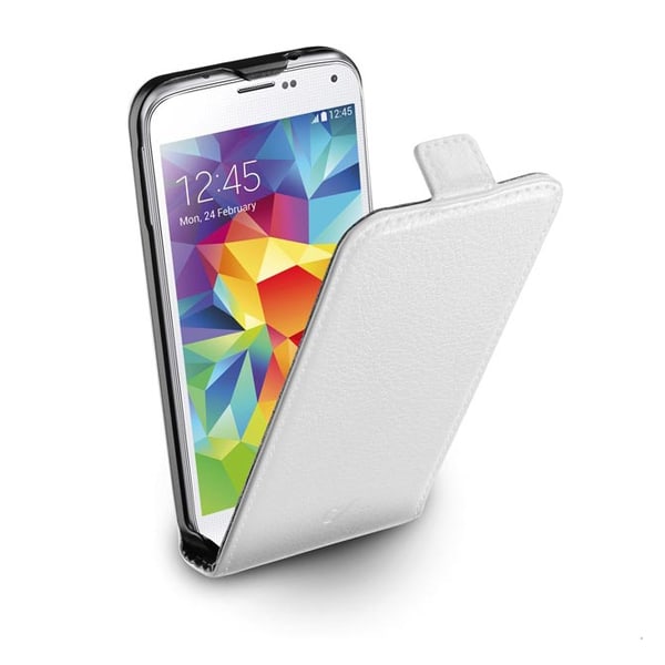 CellularLine Flap Essential för Samsung Galaxy S5 - Vit