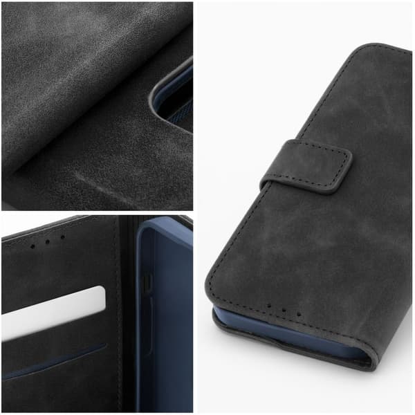TENDER Pung Taske til iPhone 12/12 PRO - Sort Svart
