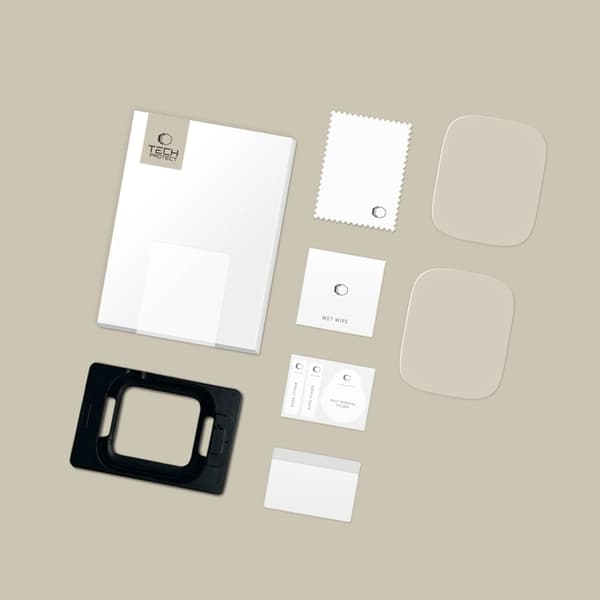 Tech-Protect [2-Pack] Skärmskydd Apple Watch 1/2/3/4/5/6/SE (40mm) Hydrogelfilm Transparent