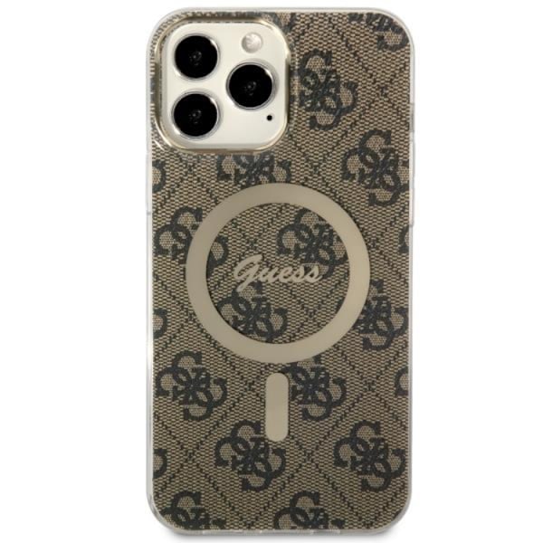 Guess Mobilskal till iPhone 13 Pro Max MagSafe - Brun Brun