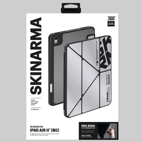Skinarma iPad Pro 11 Etui Kobai - Krom Vit
