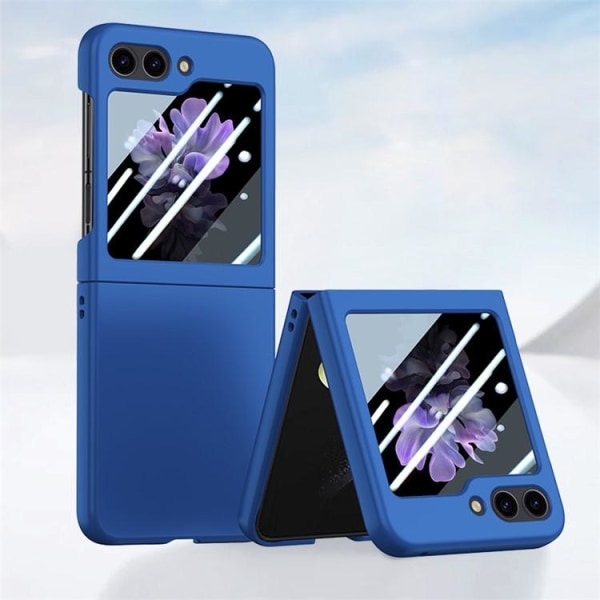 Galaxy Z Flip 5 Mobilskal Shockproof - Mørkeblå