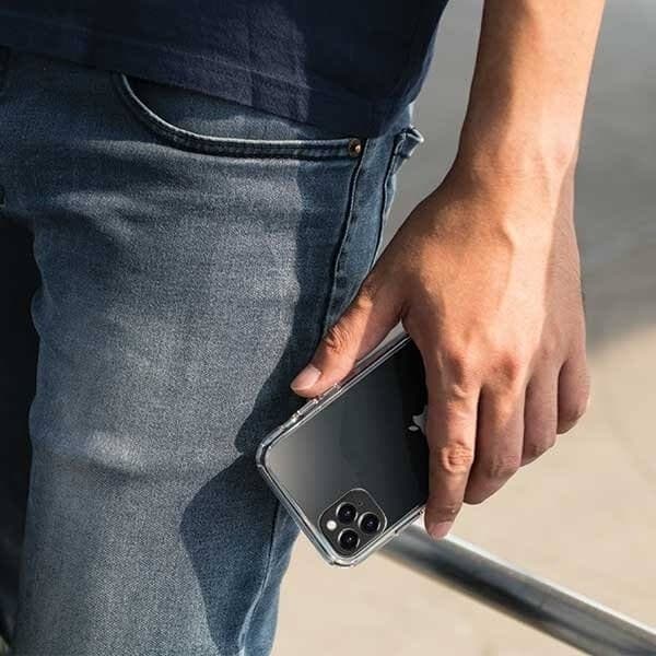 UNIQ LifePro Tinsel cover iPhone 11 Pro Max Ångrök Grå