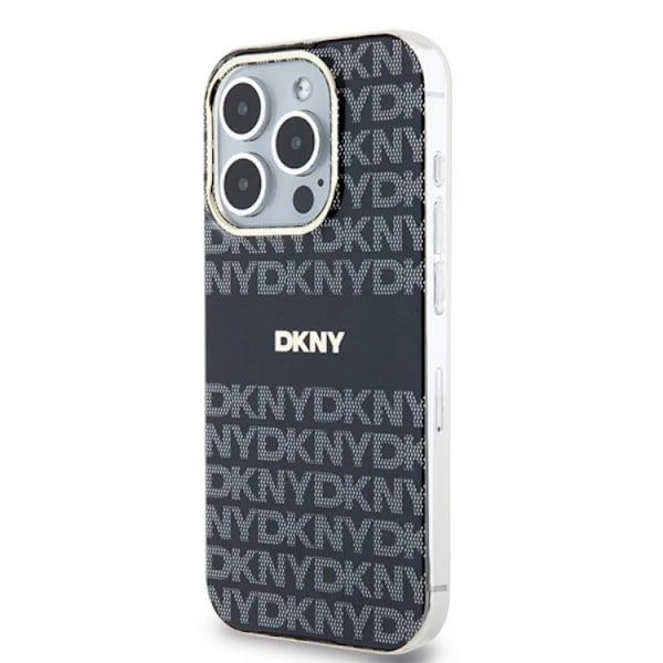 DKNY iPhone 14 Pro Max Mobilskal Magsafe IML Mono & Stripe - Svart Svart
