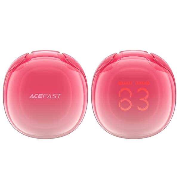 Acefast T9 Bluetooth 5.3 In-Ear Trådløse Høretelefoner - Rød Röd
