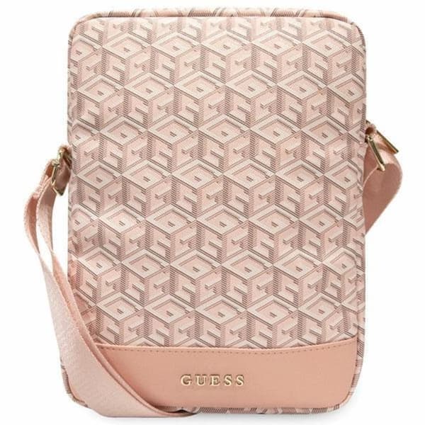 Guess Tablet Fodral 10'' GCube Stripe - Rosa Rosa