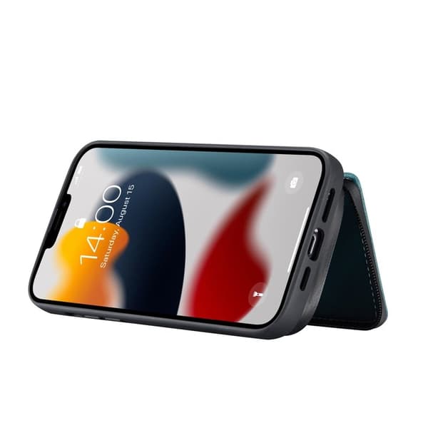 JEEHOOD 2-in-1 Hybrid Mobilskal med för iPhone 13 Pro - Blå