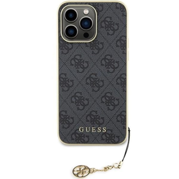 Guess Mobilskal till iPhone 15 Pro Max Charms Collection - Grå Grå