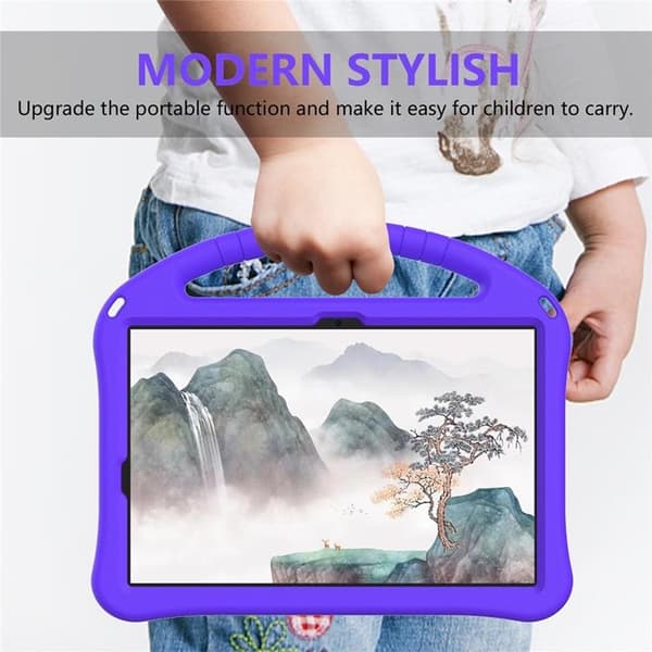 Mobilskal till Galaxy Tab S11 Kickstand Shockproof - Lila Lila
