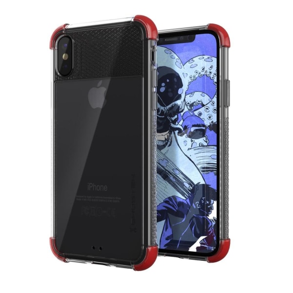 Ghostek Covert 2 suojakuori Apple iPhone XS / X:lle - punainen Red