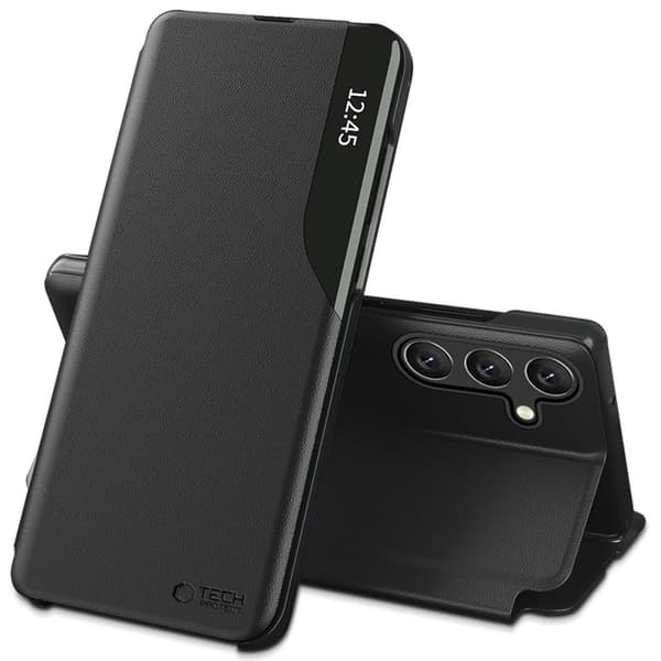 Tech-Protect Mobilfodral För Galaxy A57 5G Smart View - Svart Svart