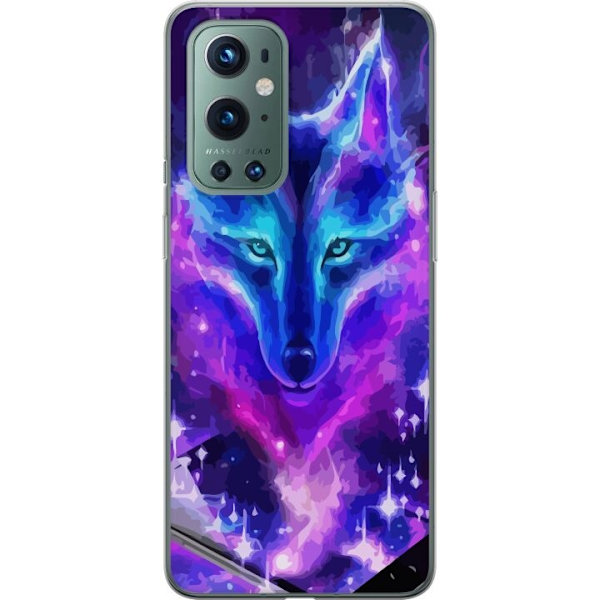 Mobilcover til OnePlus 9 Pro med Neon Ulv