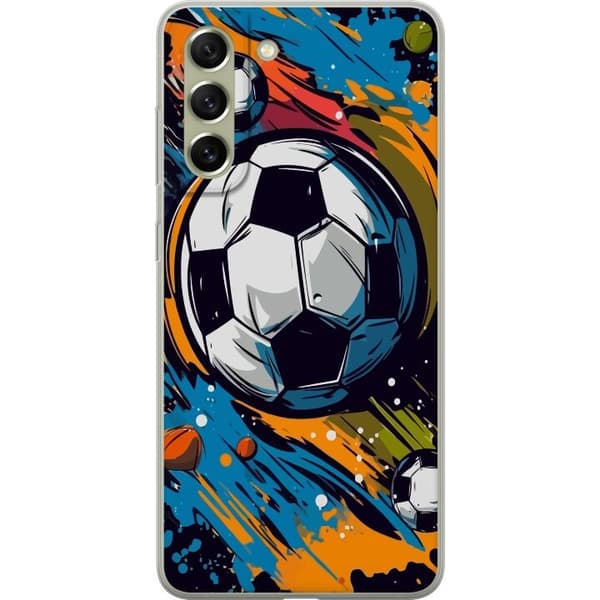 Mobilcover til Samsung Galaxy S21 FE 5G med Fodbolde