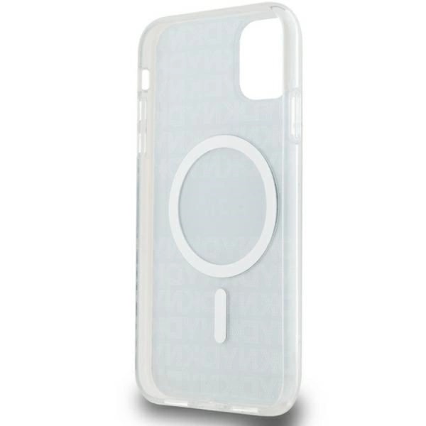 DKNY iPhone 11/XR Mobilskal Magsafe IML Mono & Stripe - Svart Svart
