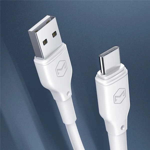 MCDODO USB-A - USB-C Kabel 1.2M - Vit Svart