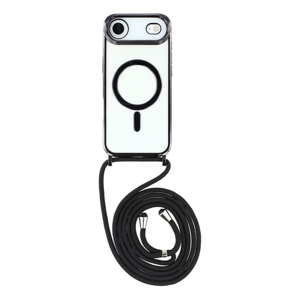 Mobilskal till iPhone Air MagSafe Electroplating Edge TPU - Svart Svart