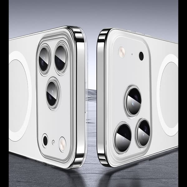 SULADA Mobilskal till iPhone 17 Pro MagSafe PC+TPU Matt Transparent