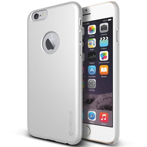 Verus Super Slim Baksideskal till Apple iPhone 6 / 6S  - Vit White