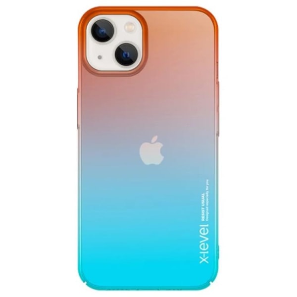 X-Level iPhone 15 -matkapuhelimen suojakuori - oranssi