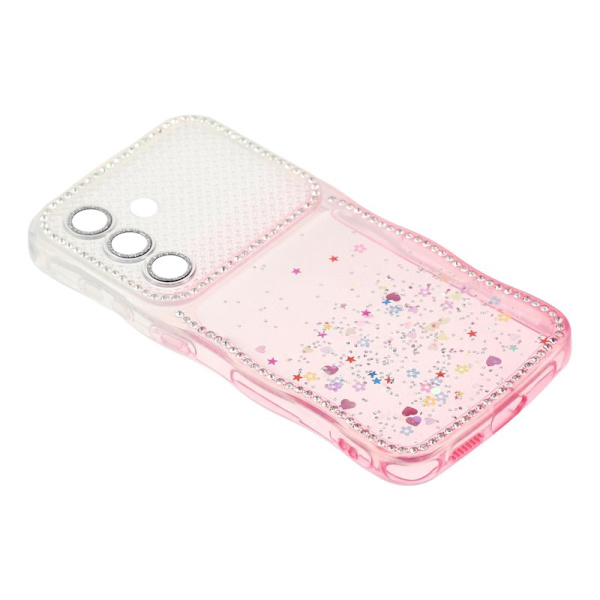 Mobilskal för Samsung Galaxy S26 Glitter TPU - Gradient Rosa
