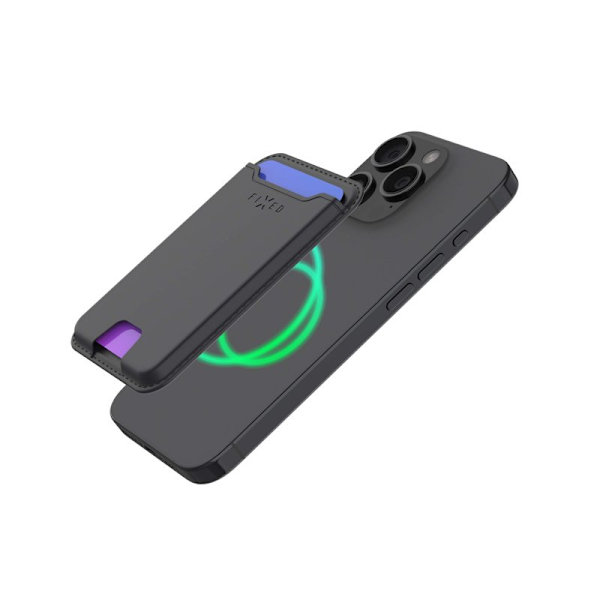 FIXED Mag Wallet Tracker för Apple Find My Svart