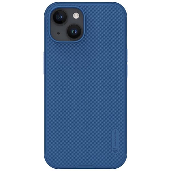 Nillkin iPhone 15 Plus Mobilskal Super Frosted Shield Pro Sort Blå