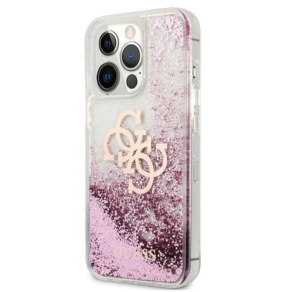 Guess telefontaske til iPhone 13 Pro Max MagSafe 4G Glitter Liquid