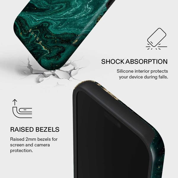 Burga Emerald Pool - Apple iPhone 17 Pro Max Tough MagSafe Skyddsskal