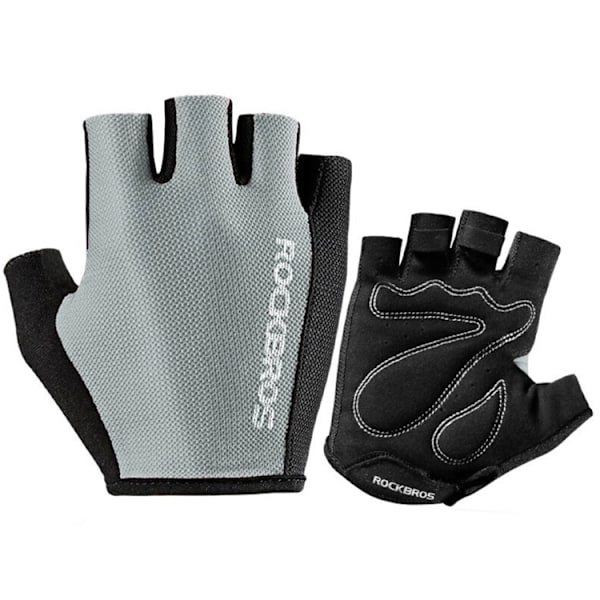 Rockbros Cykel Handskar S099GR L - Grå Grå
