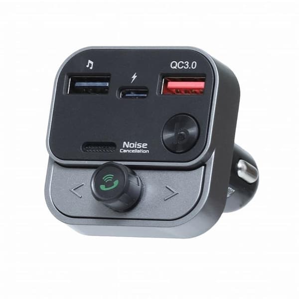FM MP3-Sändare Bluetooth 5.0 + USB-A/Typ C 30W ART FM-84B Svart