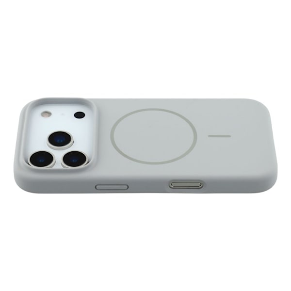 X-LEVEL Mobilskal till iPhone 17 Pro MagSafe Flytande Silikon Grå