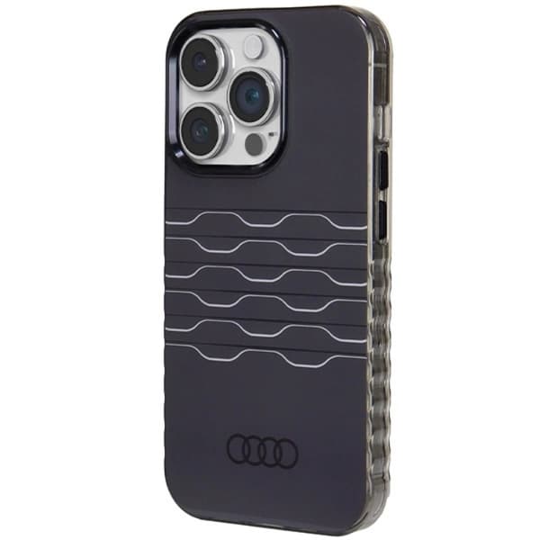 Audi iPhone 14 Pro -puhelinkotelo Magsafe IML - Musta Black