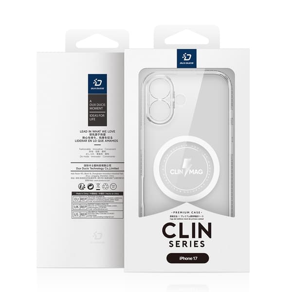 Dux Ducis Mobilskal till iPhone 17 MagSafe Clin - Clear Transparent