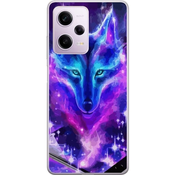 Mobilcover til Xiaomi Redmi Note 12 Pro med Neon Ulv