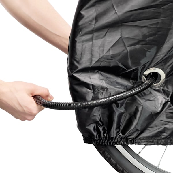 Vattentät Cykelskydd Storlek M - Svart