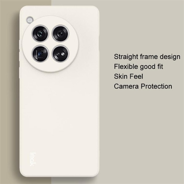Imak OnePlus 12 5G Mobilskal UC-4 Series - Vit
