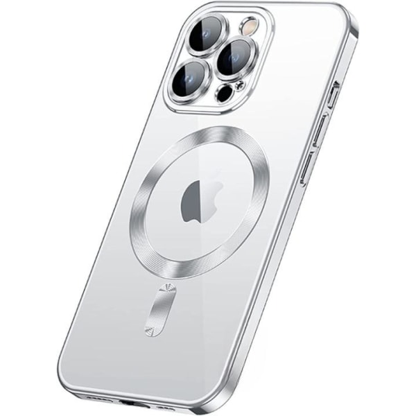 Electroplating Magsafe Skal iPhone 14 Pro - Silver