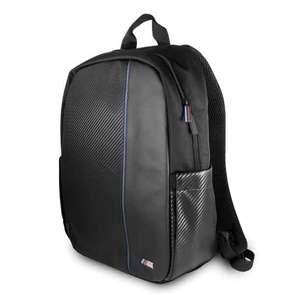 BMW Plecak Carbon Navy Stripe Ryggsäck 16" - Svart Svart
