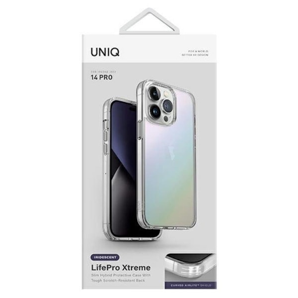 UNIQ iPhone 14 Pro Skal LifePro Xtreme - Opal