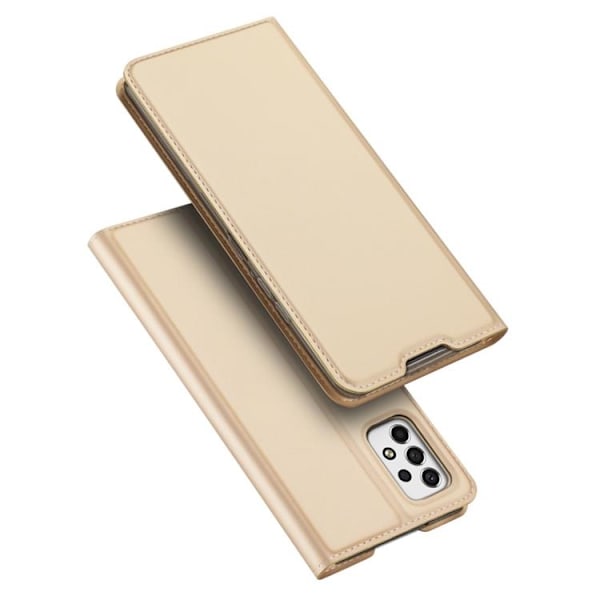 DUX DUCIS Skin Series Plånboksfodral Galaxy A13 4G - Guld
