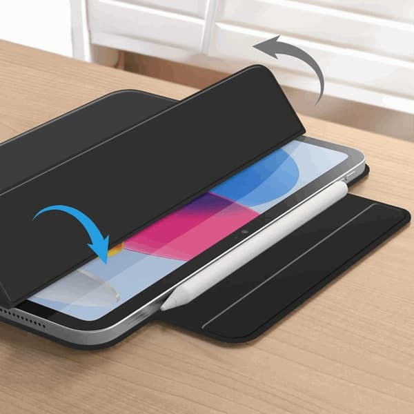 Tech-Protect iPad 10.9“ (2022) /11“ (2025) Smart cover Svart