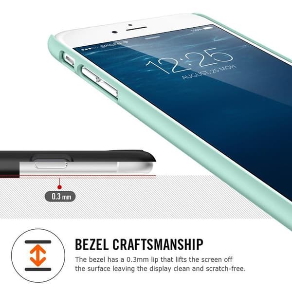 SPIGEN Thin Fit Skal till Apple iPhone 6(S) Plus (Vit) White
