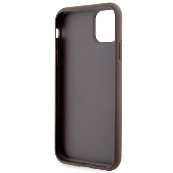Guess iPhone 11/XR Mobilskal Stripe - Brun