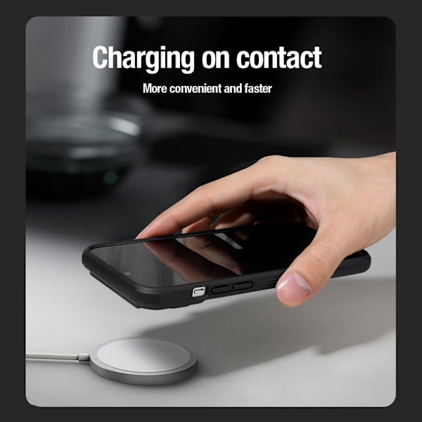 NILLKIN CamShield Pro Mobilskal för iPhone 15 Plus Blå