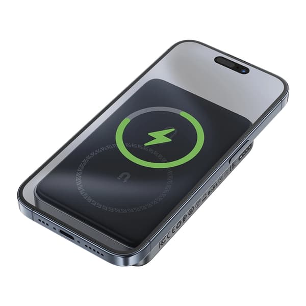 Acefast Powerbank 10000mAh M10 Magnetisk 2x USB-C PD 30W - Sort Black