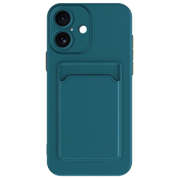 Mobilskal till iPhone 17 Korthållare TPU - Grön Grön