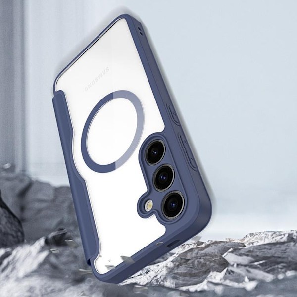 Dux Ducis Galaxy S24 Plus Plånboksfodral Magsfae Skin X Pro - Blå