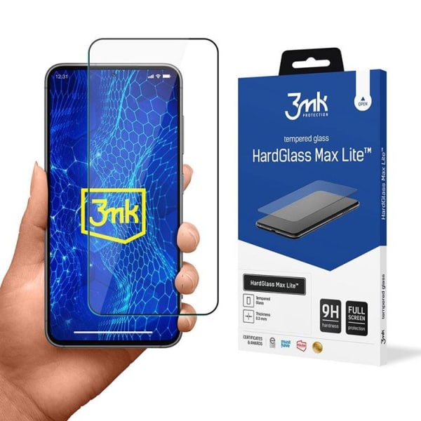 3MK Galaxy S24 Plus Härdat Glas Skärmskydd Max Lite - Clear