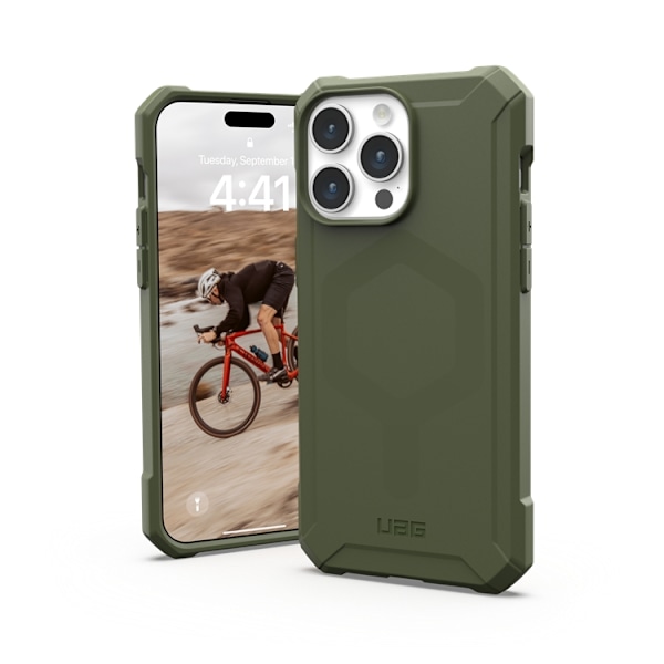 UAG iPhone 15 Pro Max Mobilskal Magsafe Essential Armor - Olive Drab
