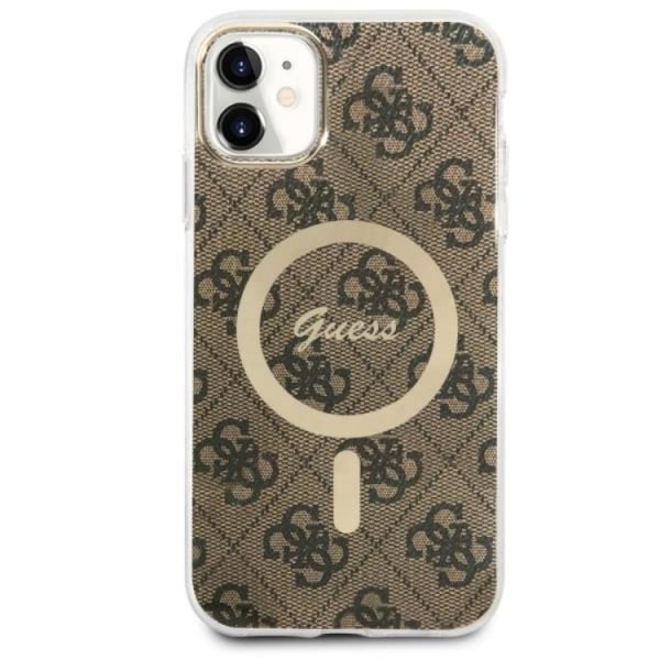 Guess iPhone 11 Mobilskal MagSafe - Brun